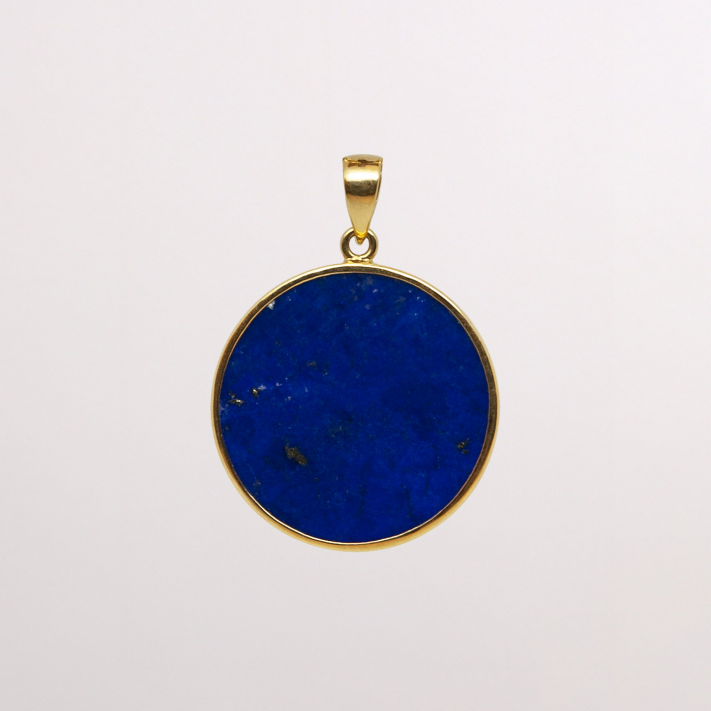 Lapis Lazuli Pendant Gold in 18-karat yellow gold